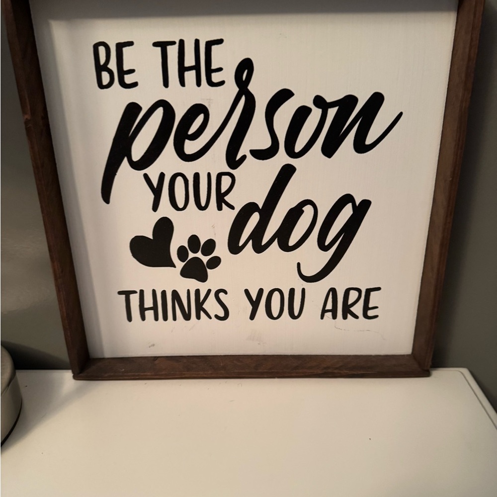 Dog Quote Wall Art